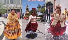 ‘Cholita Lu’, la tiktoker del momento que causa furor desde Puno con sus coloridas polleras