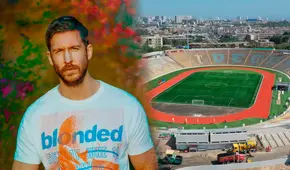 Calvin Harris traslada su concierto al estadio San Marcos, ¿habilitarán más entradas?