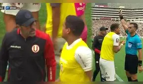 Succar se ganó la amarilla por reclamar y Compagnucci explotó contra el delantero