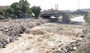Caudal del río Rímac alcanza su nivel máximo y no hay un plan contra huaicos Caudal del río Rímac alcanza su nivel máximo y no hay un plan contra huaicos