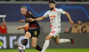 Manchester City y RB Leipzig igualaron 1-1 en un partidazo por la Champions League