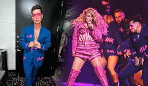 'Pato' Quiñones bailó con Paulina Rubio en Premios Lo Nuestro 2023: así fue su presentación