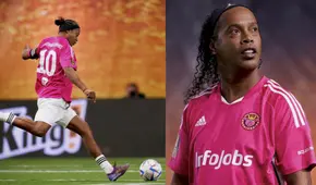 Ronaldinho se negó a patear un penal en la Kings League: "Yo no voy a estar corriendo, están locos" Ronaldinho se negó a patear un penal en la Kings League: "Yo no voy a estar corriendo, están locos"