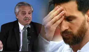 Alberto Fernández sobre amenazas contra Lionel Messi en Argentina: "Algo habrá que hacer"