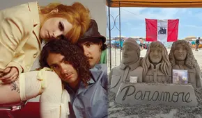 Paramore en Lima 2023: fanáticos de la banda construyen escultura de arena en playa Los Yuyos