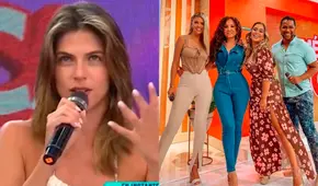 Stephanie Cayo encara a conductores de "América hoy" por hablar de su romance con Maxi Iglesias