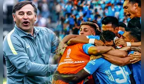 Carlos Bustos hizo historia: exentrenador de Alianza Lima debutó con goleada en la Sudamericana