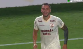 ¡Se saca la sal! Emanuel Herrera puso el segundo de la 'U' y se acerca a la clasificación