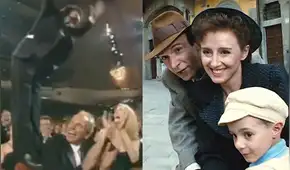 “Quiero besar a todos”: la vez que Roberto Benigni ganó el Oscar con “La vida es bella”