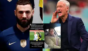 Deschamps reveló por qué Benzema dejó el mundial Qatar y el jugador 'explotó': "Payaso, mentiroso" Deschamps reveló por qué Benzema dejó el mundial Qatar y el jugador 'explotó': "Payaso, mentiroso"