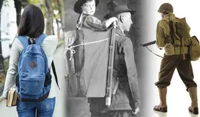 ¿Cómo fue la primera mochila de la historia? El diseño era incómodo