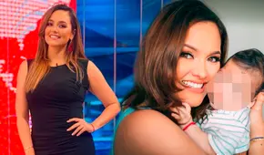 Carla Tello volvió a la conducción de América TV tras 4 meses de licencia materna: "Muy contenta"