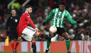 Real Betis vs. Manchester United: alineaciones confirmadas del partido por la Europa League