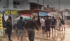 Punta Negra: activación de la quebrada Cruz de Hueso generó fuerte huaico durante la madrugada
