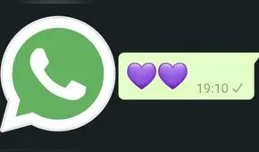 El corazón morado de WhatsApp: ¿qué significa realmente y cuándo deberías usarlo?