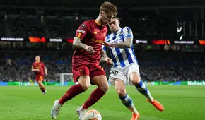 ¡Conquistaron la llave! Roma empató 0-0 ante Real Sociedad y avanzó en la Europa League