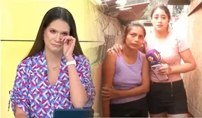 Lorena Álvarez se quiebra al conocer historia de estudiante afectada por huaicos en Chosica