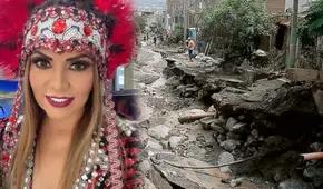 Ruth Karina se sumó a las donaciones para los afectados por los huaicos: “Lo he hecho sin alardear”