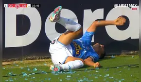 Irven Ávila sufre dura lesión y acaba con el brazo doblado tras chocar con panel publicitario