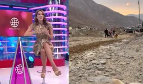 Valeria Piazza tras publicar en redes donaciones a damnificados del huaico: “Gracias por confiar”