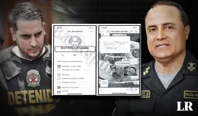 "Varios rateros han ascendido", los chats entre 'el Español' y el comandante general de la PNP, Raúl Alfaro
