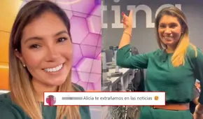 Alicia Retto no aparece más en noticiero de Latina y preocupa a usuarios: "¿Qué te pasó, te extrañamos?"