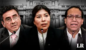 Congreso aprobó el informe final contra Betssy Chávez, Willy Huerta y Roberto Sánchez