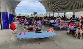 Lambayeque: damnificados reciben ayuda en medio de la incertidumbre