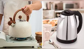 ¿Hervidor o tetera? ¿Cuál de los dos genera menos gastos al momento de hervir el agua?