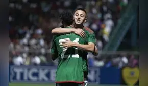 En un partido disputado, México venció 2-0 a Surinam por la Concacaf Nations League