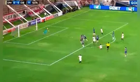Emanuel Herrera marcó un golazo para Universitario tras 'tiki-taka' y jugadón de Piero Quispe