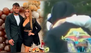 Esposa de Carlos Cáceda aclara que el futbolista no restringió comentarios tras ampay de Hurtado