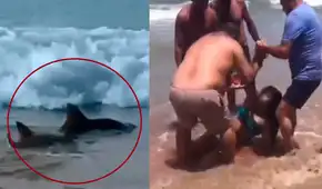 Tiburones salen a la orilla y atacan a 2 adolescentes: se les amputó una pierna y un brazo