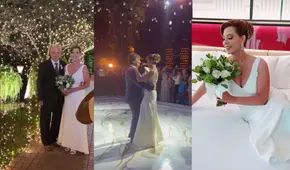 Maritere Braschi se casó: estas fueron las figuras de la TV que asistieron a la boda de la periodista