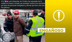 No, estudiante no fue expulsado del colegio por “decir que solo existen 2 géneros”