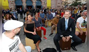 Felipe VI sorprende al tocar cajón peruano en homenaje a este instrumento: "¡Tenemos al primer rey cajonero!"