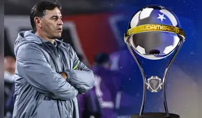 Contra dos gigantes: Carlos Bustos y el complicado grupo que le tocó en Sudamericana