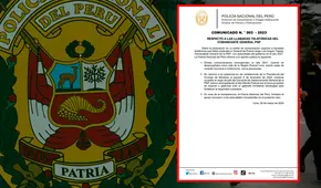 PNP se pronuncia por llamadas que habría tenido el general Jorge Angulo con allegados a Castillo en 2021