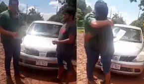Padre sortea su auto para pagar la operación de su hija y el ganador de rifa se lo devuelve