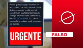 Peritos no confirmaron el supuesto fraude de la segunda vuelta electoral de 2021