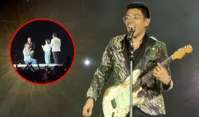 Grupo 5: hermano de Pedro Loli le pide matrimonio a su pareja en pleno concierto