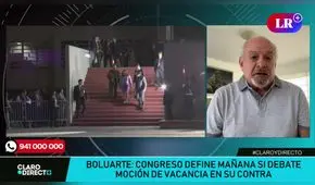 Pedro Cateriano sobre la coyuntura política: "Nos hemos acostumbrado a la calma chicha"