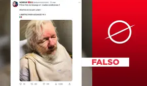 No, esta imagen de Julian Assange no es real: fue hecha con inteligencia artificial
