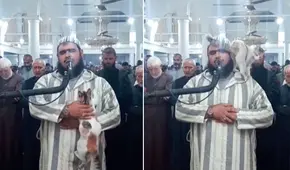 Gato salta sobre feligrés que dirige oraciones de ramadán en Argelia