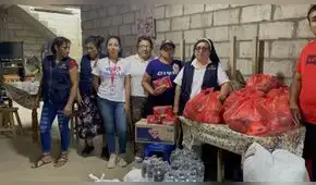 Trujillo: donan productos alimenticios a familias afectadas por el ciclón Yaku