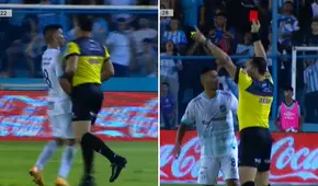 Árbitro argentino agrede a jugador de Atlético Tucumán sin razón alguna, se molesta y lo expulsa