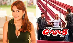 Magaly y su inesperada llegada con el Grupo 5 a Santa Mónica: “Voy a hacer que me condenen otra vez” Magaly y su inesperada llegada con el Grupo 5 a Santa Mónica: “Voy a hacer que me condenen otra vez”