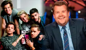 One Direction: usuarios piden reunión de la banda para el último programa de James Corden en abril