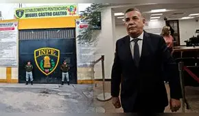 Así fue la llegada de Daniel Urresti a Castro Castro para cumplir condena por asesinato a Bustíos