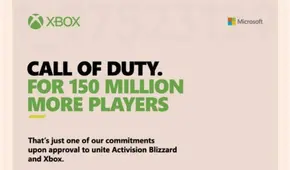 Microsoft está colocando publicidad de Call of Duty para buscar apoyo en compra de Activision